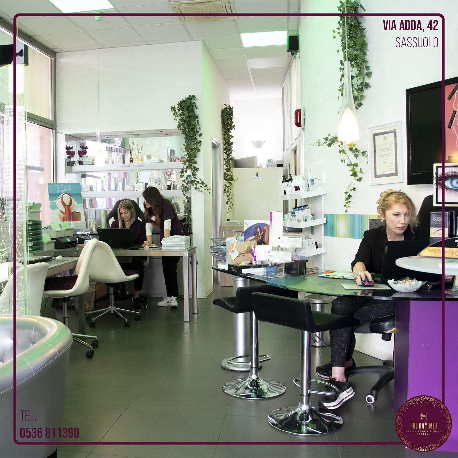 Ingresso e reception di HolidayMed Beauty & Fitness Academy
